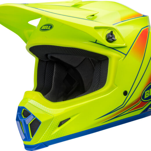Casco BELL MX-9 Mips Zone Amarillo flúor