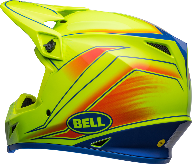 Casco BELL MX-9 Mips Zone Amarillo flúor - Imagen 6