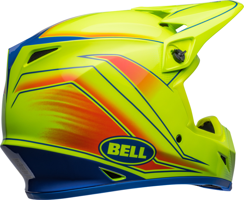 Casco BELL MX-9 Mips Zone Amarillo flúor - Imagen 7