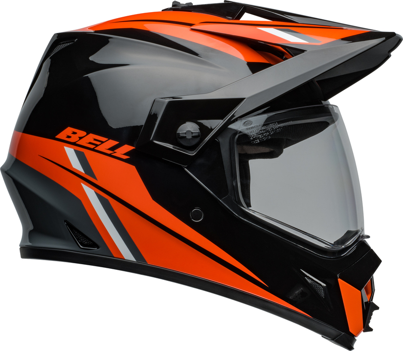 Casco BELL MX9 Adv Mips Alpine Naranja - Imagen 5
