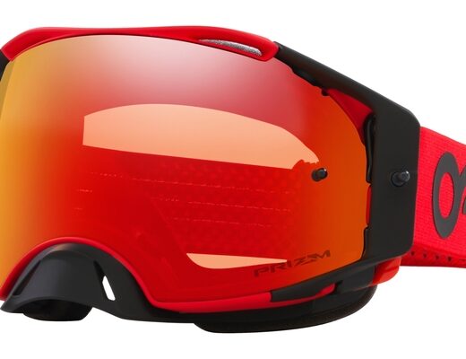 OAKLY GOGGL AIRBR MOTO B1B PZM, RED/ORG