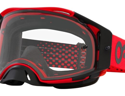 OAKLY GOGGL AIRBR MOTO B1B STD, RED/CLR