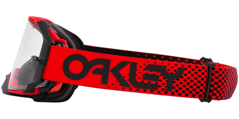 OAKLY GOGGL AIRBR MOTO B1B STD, RED/CLR - Imagen 4