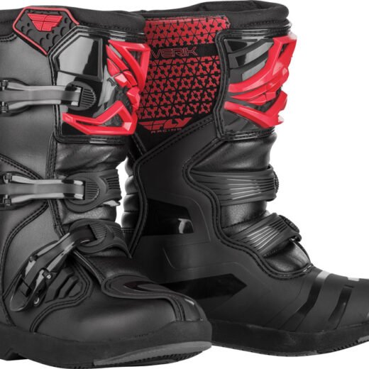 FLY BOOT MAVERIK YTH, RED, 6