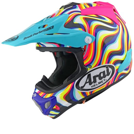 ARAI HELMET MX-V EVO STREAM, PNK,