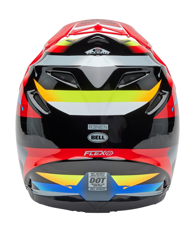 Casco BELL MOTO9S Flex RN Nova Rojo - Imagen 6