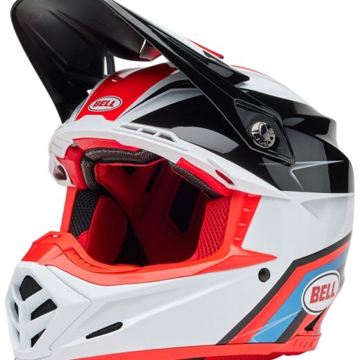 Casco BELL MOTO9S Flx Merchant Rojo