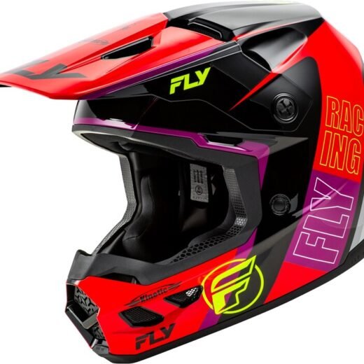 FLY HELMT KINETIC RALLY´25, RED,