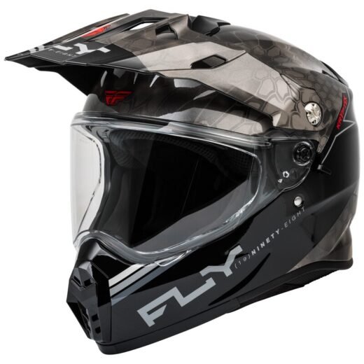 FLY HELMT TREKKER KRYPTEK CONC, BLK,