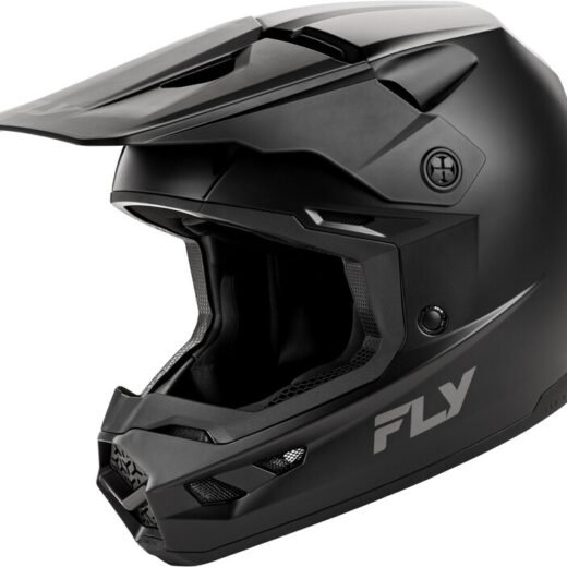 FLY HELMT KINETIC SOLID´25 YTH, MBL, YL