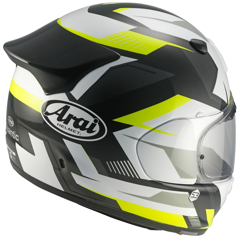 Casco ARAI Quantic Supra - amarillo - Imagen 2