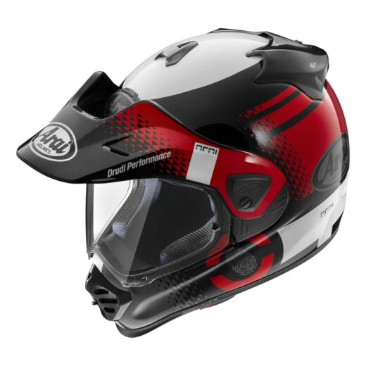 Casco ARAI TOUR-X5 Print - rojo