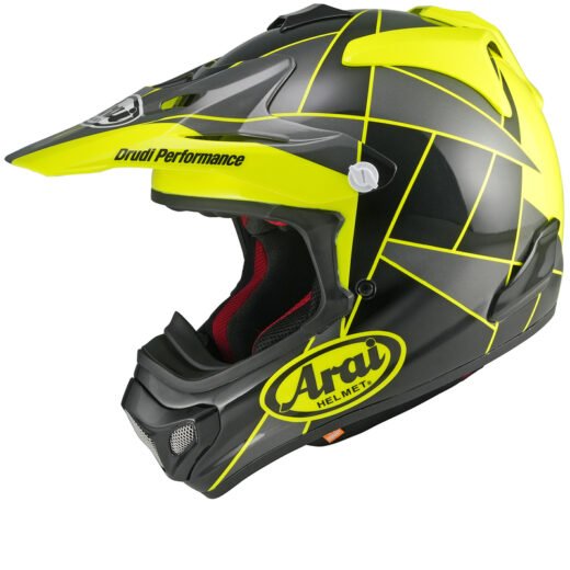 ARAI HELMT MX-V EVO PEAK, YEL,