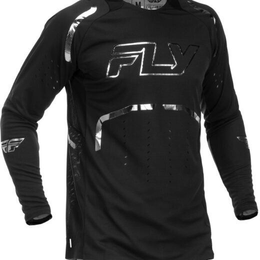 Camiseta FLY RACING Evolution DST Spark Special Edition - negro/plateado
