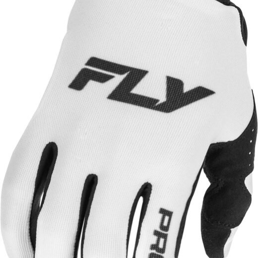Guantes FLY RACING Pro Lite - blanco/negro