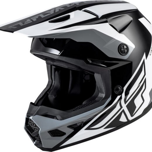 FLY HELMT KINETIC CREST´26, WHT,