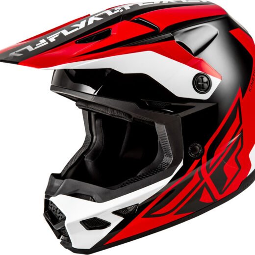 FLY HELMT KINETIC CREST´26, RED,