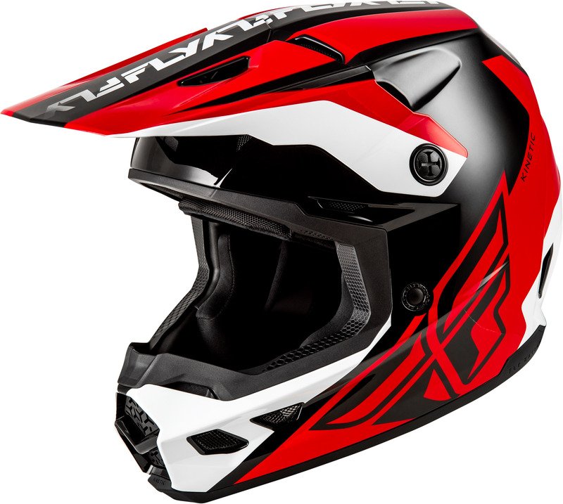 FLY HELMT KINETIC CREST´26, RED,