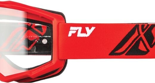 FLY GOGGLE FOCUS´26, RED/BLK