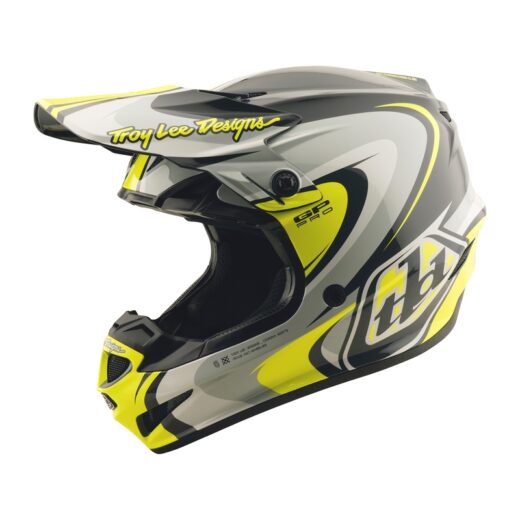 Casco TROY LEE DESIGNS Tld GP Pro Crossover Gris