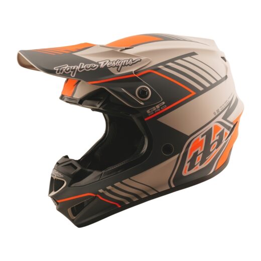 Casco TROY LEE DESIGNS Tld GP Pro Segment Gris