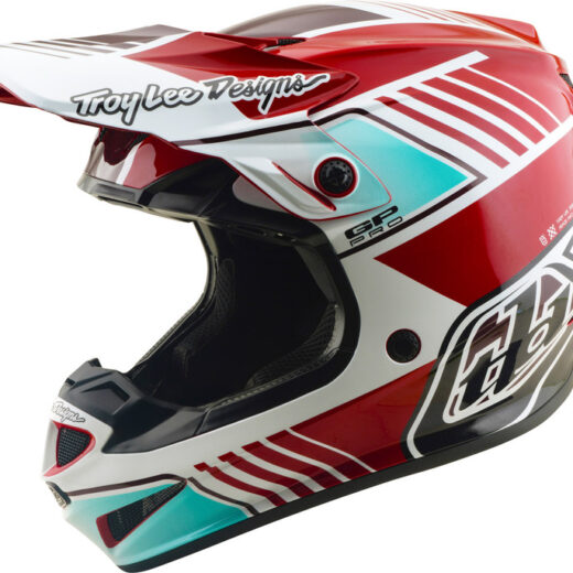 Casco TROY LEE DESIGNS Tld GP Pro Segment Rojo