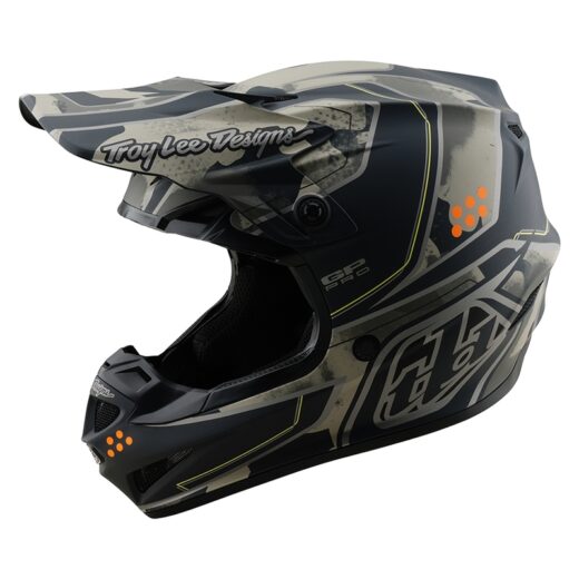 Casco TROY LEE DESIGNS Tld GP Pro Trooper Negro