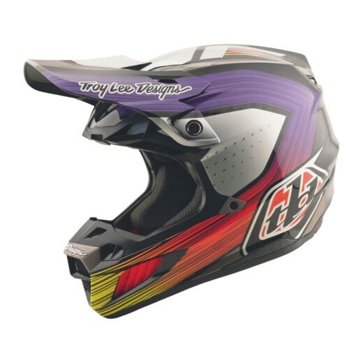 TLD HELMT SE5 CARBON STRIPES, BLK,