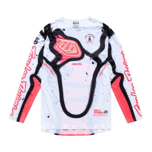 Camiseta TROY LEE DESIGNS Tld SE Ultra Membrane Blanco