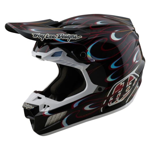 Casco TROY LEE DESIGNS Tld SE5 Carbono Torched Negro