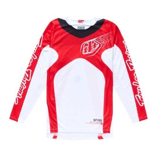 Camiseta TROY LEE DESIGNS Tld GP Pro Frames Blanco