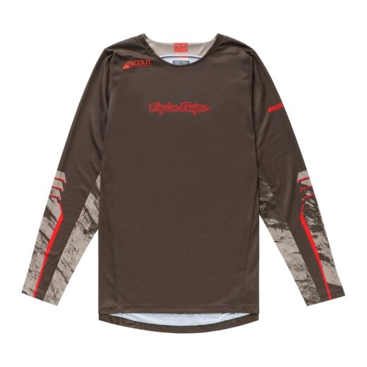 Camiseta TROY LEE DESIGNS Tld Scout GP Pro Slab Marrón
