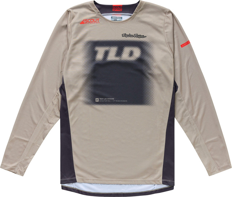 Camiseta TROY LEE DESIGNS Tld Scout GP Pro Fade Marrón