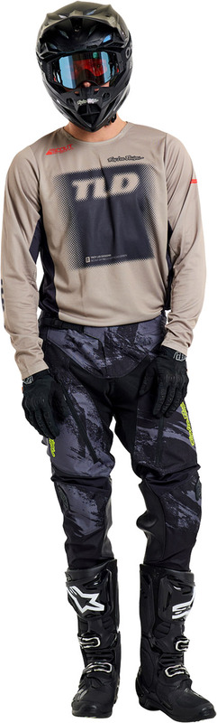 Camiseta TROY LEE DESIGNS Tld Scout GP Pro Fade Marrón - Imagen 3