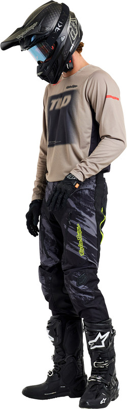 Camiseta TROY LEE DESIGNS Tld Scout GP Pro Fade Marrón - Imagen 4