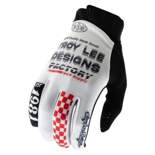 Guantes TROY LEE DESIGNS Tld GP Pro Factory Blanco