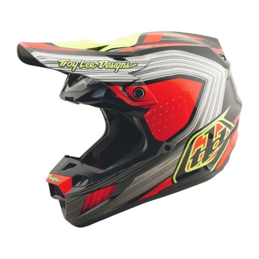 Casco TROY LEE DESIGNS Tld SE5 Comp Stripes Negro