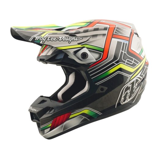 Casco TROY LEE DESIGNS Tld SE5 Comp Lowrider Gris