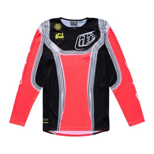 Camiseta TROY LEE DESIGNS Tld SE Pro Striipes Yth Rojo YL