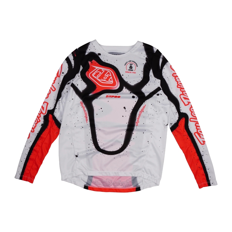 Camiseta TROY LEE DESIGNS Tld GP Pro Membrane Yth Blanco YM