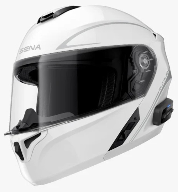 Casco SENA Flip UP OUTRUSH-R Blanco