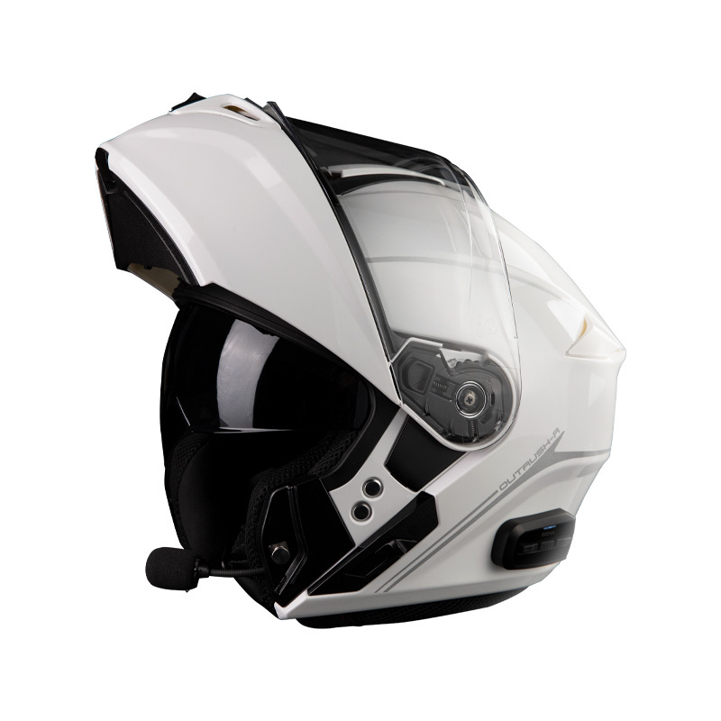 Casco SENA Flip UP OUTRUSH-R Blanco - Imagen 2