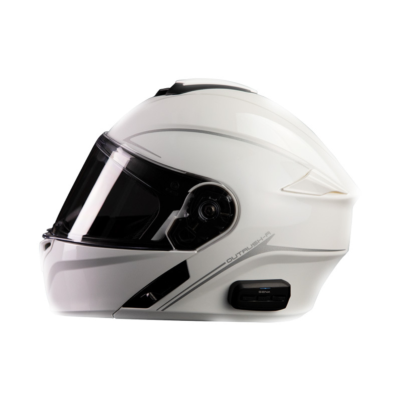 Casco SENA Flip UP OUTRUSH-R Blanco - Imagen 3