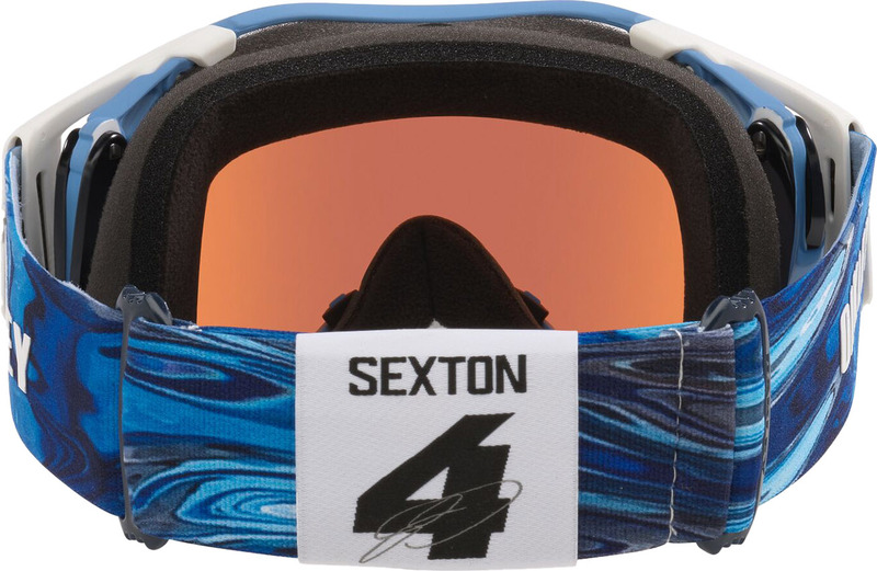 OAKLY GOGGL AIRBRAKE SEXTON, WHT/BLU - Imagen 4