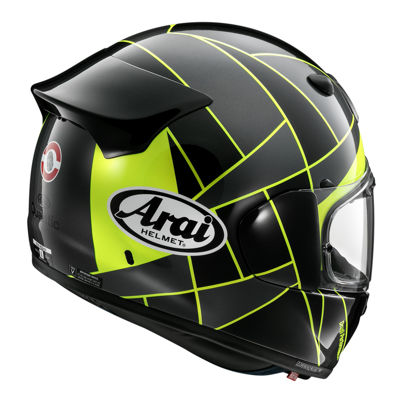 Casco ARAI Quantic - Peak Yellow - Imagen 2