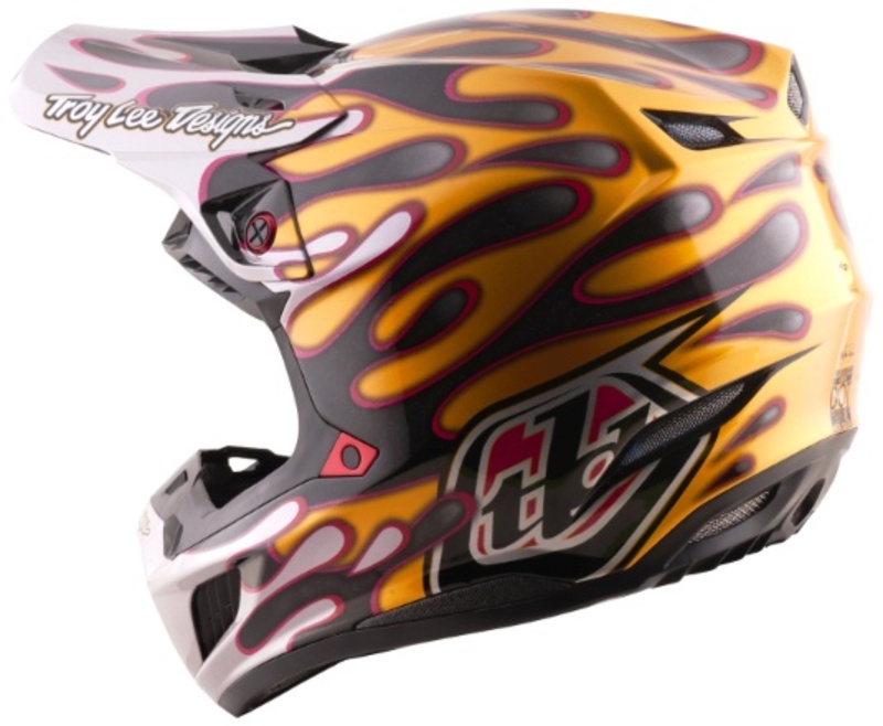 Casco TROY LEE DESIGNS Tld SE5 Carbono Overspray Negro - Imagen 2