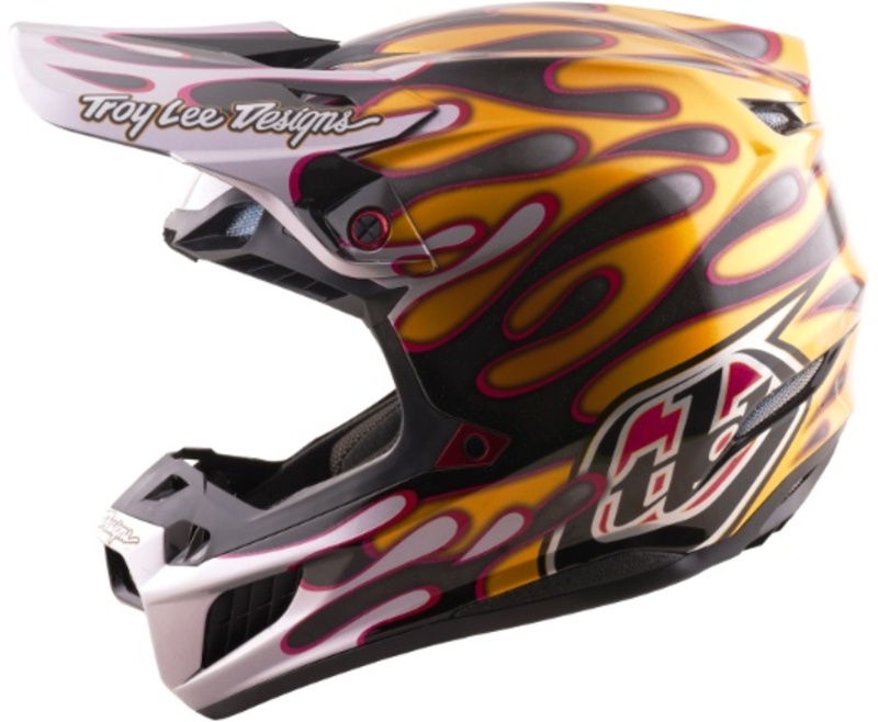 Casco TROY LEE DESIGNS Tld SE5 Carbono Overspray Negro - Imagen 7