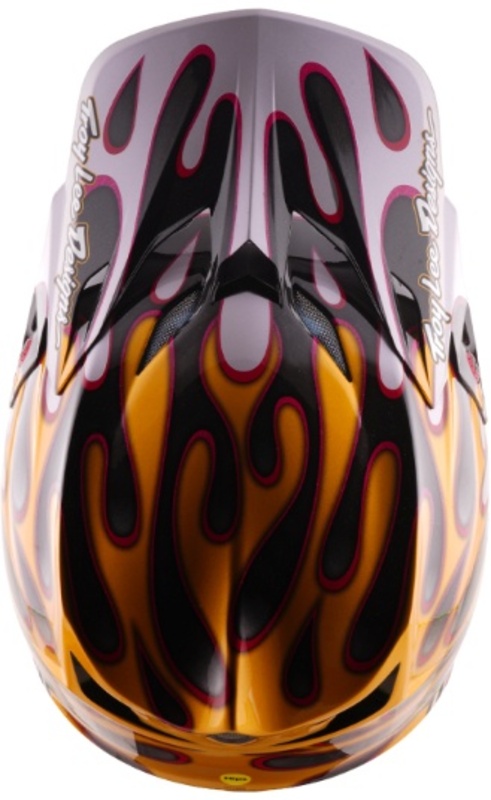 Casco TROY LEE DESIGNS Tld SE5 Carbono Overspray Negro - Imagen 8
