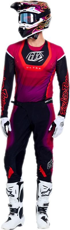 Camiseta TROY LEE DESIGNS Tld SE Ultra Vision Morado - Imagen 3