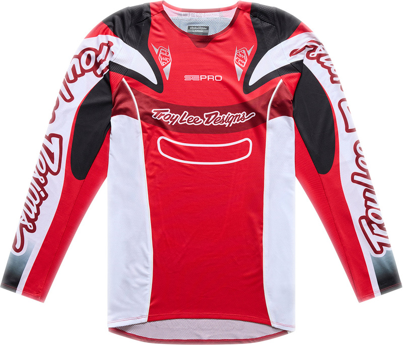 Camiseta TROY LEE DESIGNS Tld SE Pro Salvo Rojo